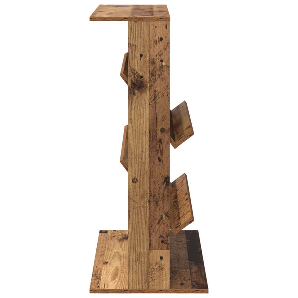 Lehtiteline Vanha puu 70 x 41 x 96 cm Tekninen puu