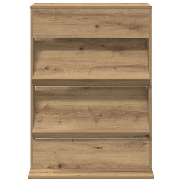 Lehtiteline Artisan tammi 70 x 41 x 96 cm Tekninen puu