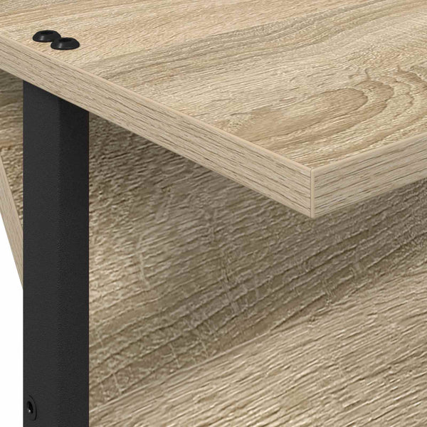 Lehtiteline Sonoman tammi 68 x 40 x 123.5 cm Tekninen puu
