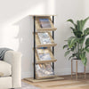 Lehtiteline Sonoman tammi 68 x 40 x 123.5 cm Tekninen puu