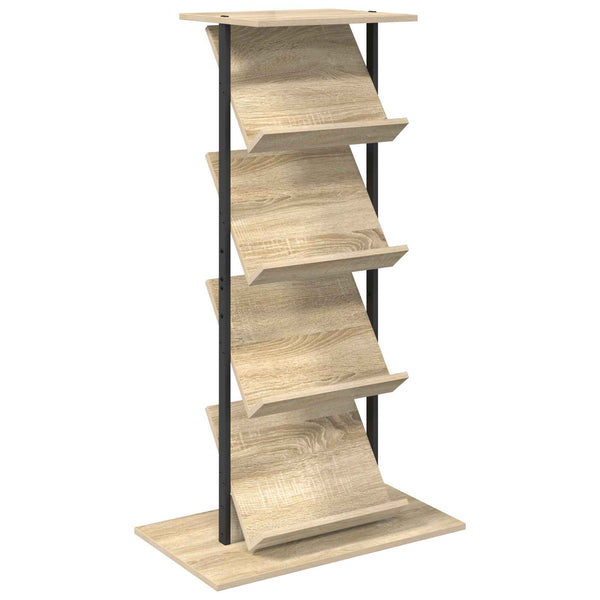 Lehtiteline Sonoman tammi 68 x 40 x 123.5 cm Tekninen puu