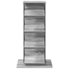 Lehtiteline Harmaa Sonoma 68 x 40 x 123.5 cm Tekninen puu