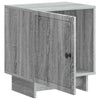 Yöpöytäkaappi 2 kpl Harmaa sonoma 43 x 34,5 x 50 cm