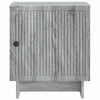 Yöpöytäkaappi 2 kpl Harmaa sonoma 43 x 34,5 x 50 cm