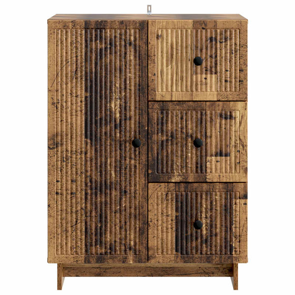 Sivupöytä Vanha puu 66 x 34,5 x 90 cm Tekninen puu