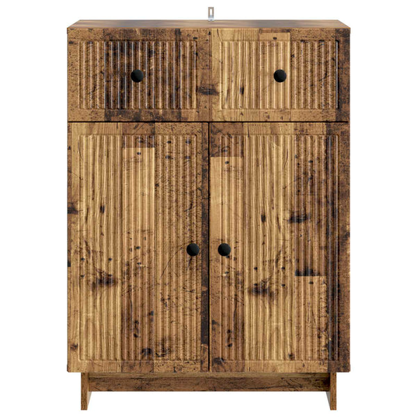 Sivupöytä Vanha puu 66 x 34,5 x 90 cm Tekninen puu