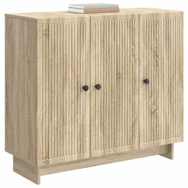 Sivupöytä Sonoma-tammi 89 x 34,5 x 80 cm Tekninen puu