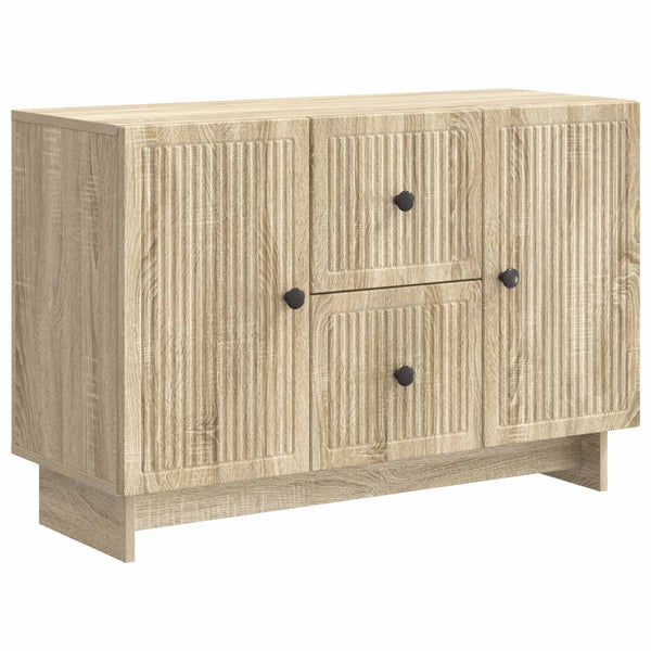 Sivupöytä Sonoma-tammi 89 x 34,5 x 60 cm Tekninen puu
