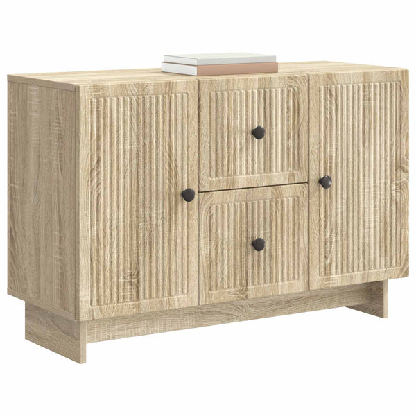 Sivupöytä Sonoma-tammi 89 x 34,5 x 60 cm Tekninen puu
