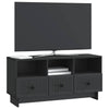 TV-kaappi laatikon kanssa Musta 102 x 34,5 x 50 cm Tekninen puu