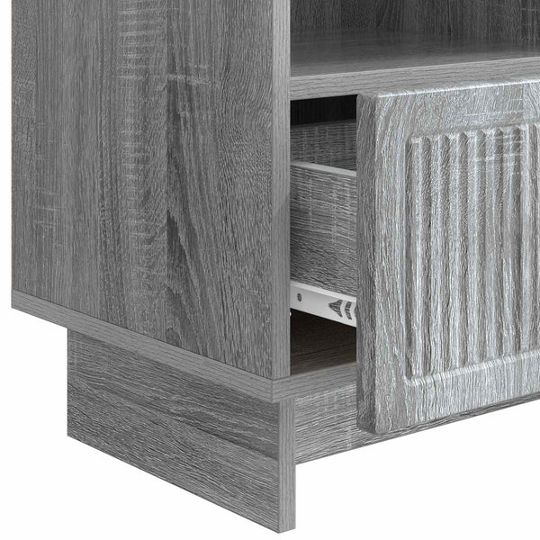 TV-kaappi Harmaa sonoma 102 x 34,5 x 50 cm Tekninen puu