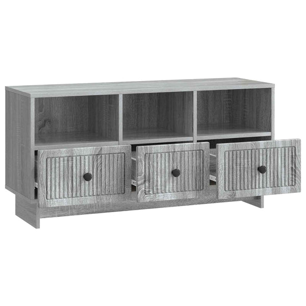 TV-kaappi Harmaa sonoma 102 x 34,5 x 50 cm Tekninen puu