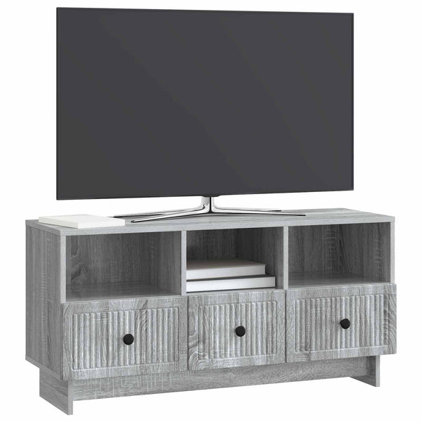 TV-kaappi Harmaa sonoma 102 x 34,5 x 50 cm Tekninen puu