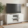 TV-kaappi 102 x 34,5 x 50 cm valkoinen Tekninen puu