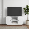 TV-kaappi 102 x 34,5 x 50 cm valkoinen Tekninen puu