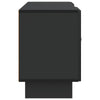TV-kaappi 102 x 34,5 x 50 cm Musta Tekninen puu
