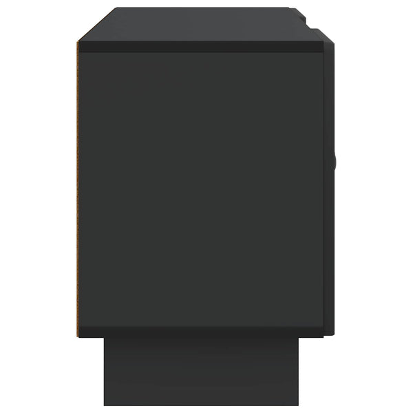 TV-kaappi 102 x 34,5 x 50 cm Musta Tekninen puu