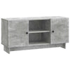 TV-kaappi 102 x 34,5 x 50 cm Betoninharmaa Tekninen puu