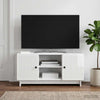 TV-kaappi 102 x 34,5 x 50 cm Korkeakiiltoinen valkoinen