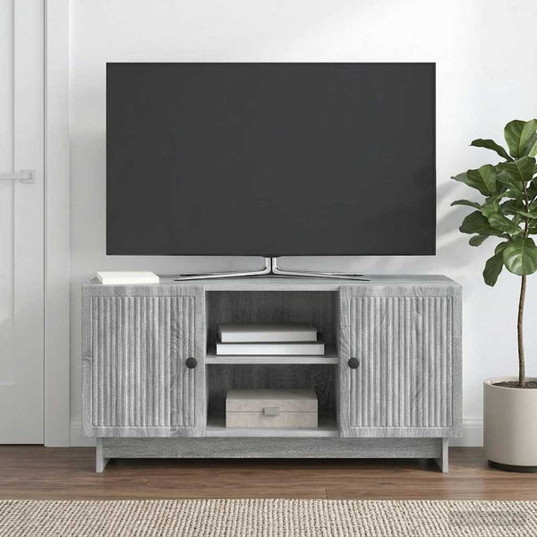 TV-kaappi 102 x 34,5 x 50 cm Harmaa Sonoma Tekninen puu