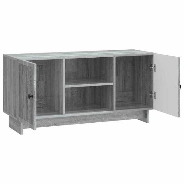 TV-kaappi 102 x 34,5 x 50 cm Harmaa Sonoma Tekninen puu