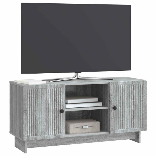 TV-kaappi 102 x 34,5 x 50 cm Harmaa Sonoma Tekninen puu