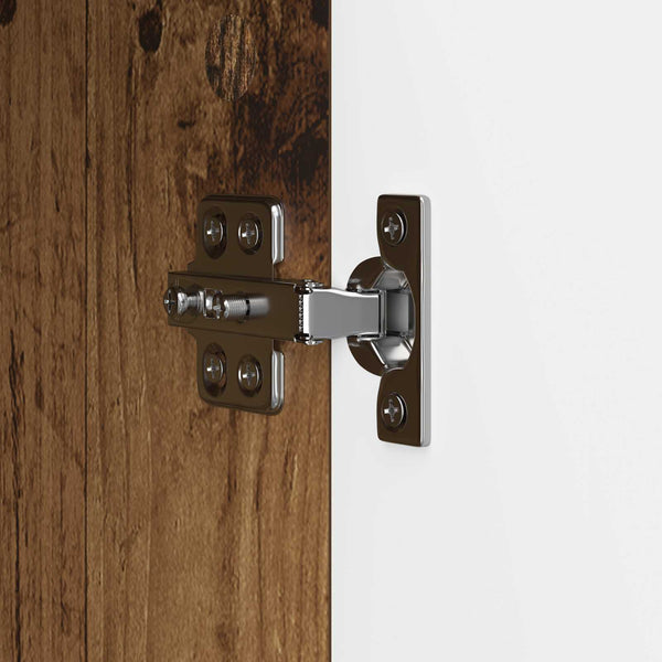 TV-kaappi 102 x 34,5 x 50 cm Vanha puu Tekninen puu