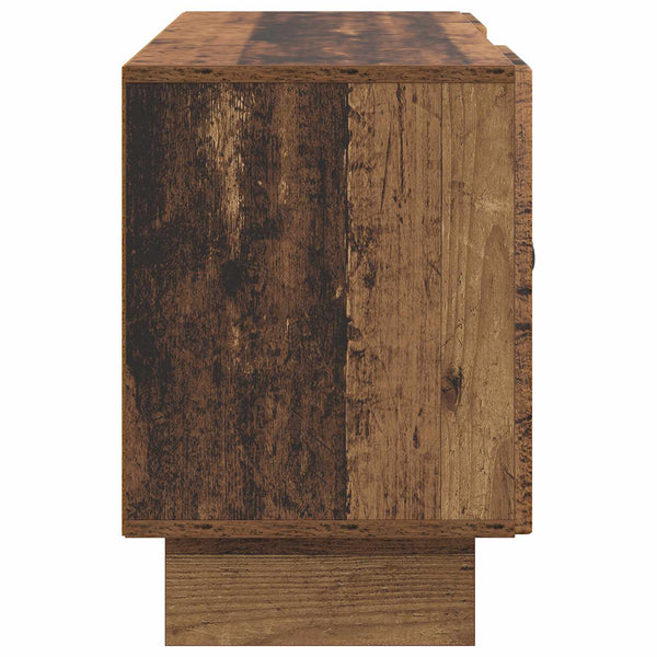 TV-kaappi 102 x 34,5 x 50 cm Vanha puu Tekninen puu