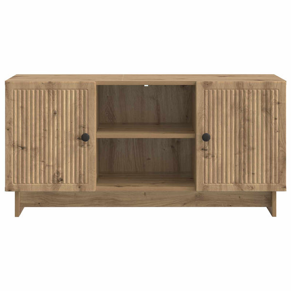 TV-kaappi 102 x 34,5 x 50 cm Artisaanitammi Tekninen puu