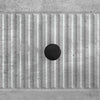 TV-kaappi 147 x 34,5 x 30 cm Betoninharmaa Tekninen puu