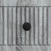 TV-kaappi 147 x 34,5 x 30 cm Harmaa sonoma Tekninen puu
