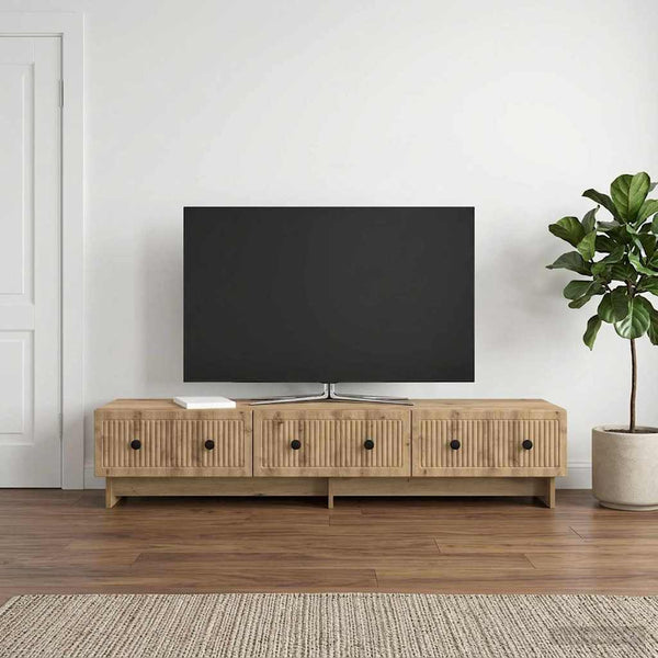 TV-kaappi 147 x 34,5 x 30 cm Artisaanitammi Tekninen puu
