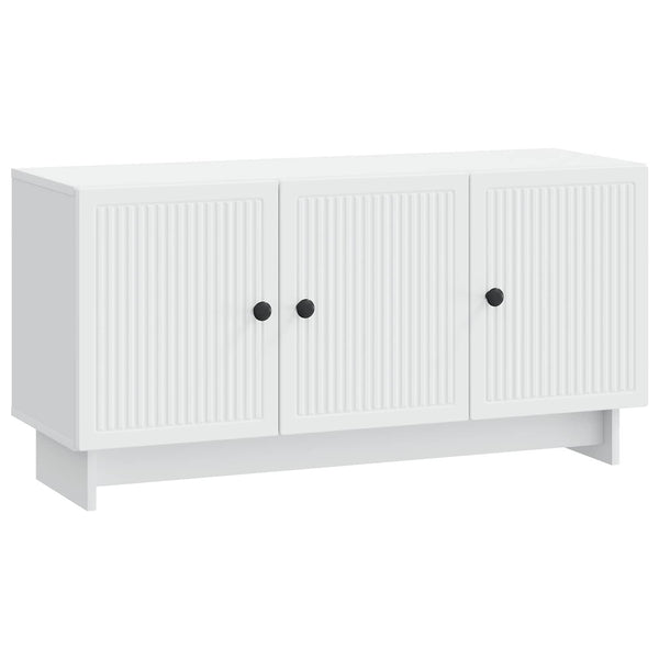 TV-kaappi valkoinen 99 x 34,5 x 50 cm Tekninen puu