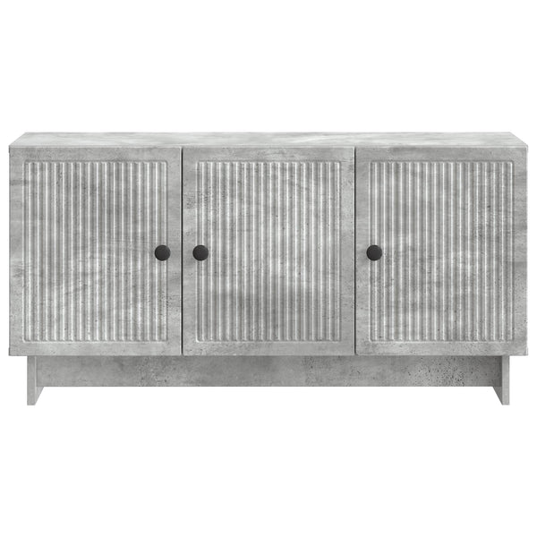 TV-kaappi 99 x 34,5 x 50 cm Betoninharmaa Tekninen puu