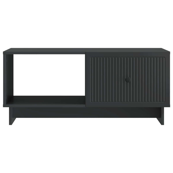 Sohvapöytä Musta 90 x 50 x 40 cm Tekninen puu