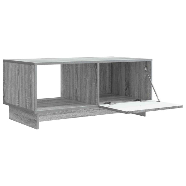 Sohvapöytä Harmaa sonoma 90 x 50 x 40 cm Tekninen puu