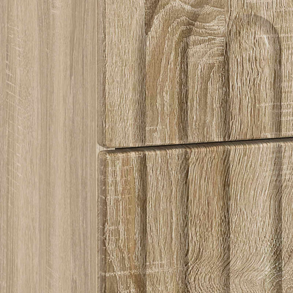 Yöpöytäkaappi 2 kpl Sonoma-tammi 43 x 34,5 x 48 cm Tekninen puu