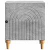 Yöpöytäkaappi 2 kpl Betoninharmaa 43 x 34,5 x 50 cm