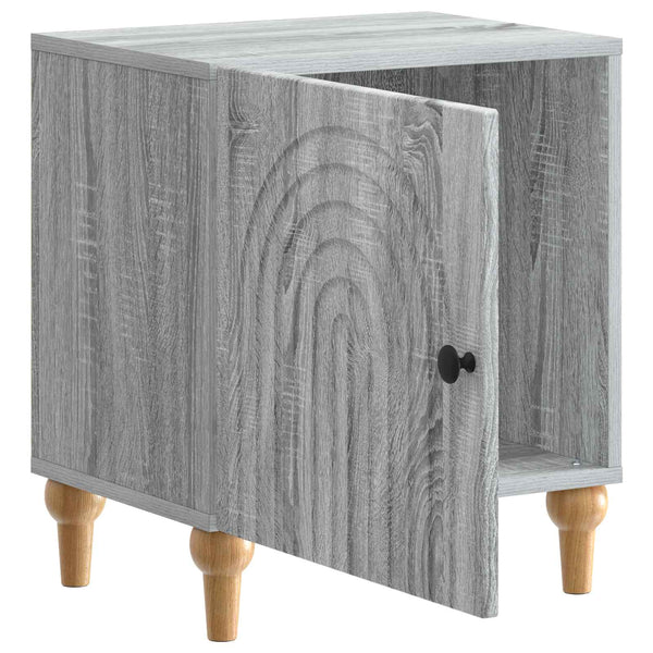 Yöpöytäkaappi Harmaa sonoma 43 x 34,5 x 50 cm Tekninen puu