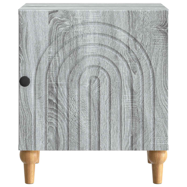 Yöpöytäkaappi Harmaa sonoma 43 x 34,5 x 50 cm Tekninen puu