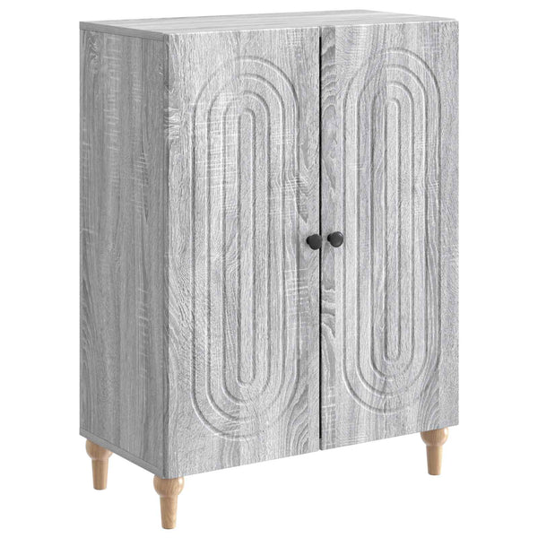 Sivupöytä Harmaa sonoma 66 x 34,5 x 90 cm Tekninen puu