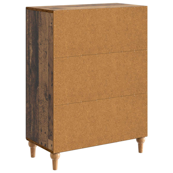 Sivupöytä Vanha puu 66 x 34,5 x 90 cm Tekninen puu