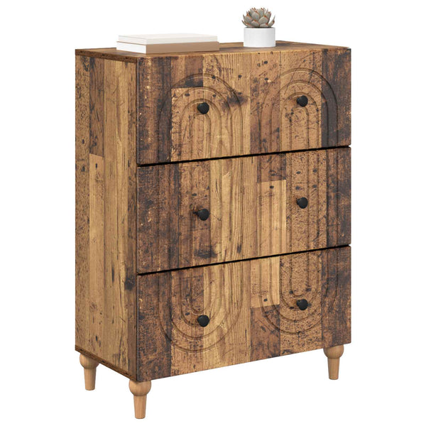 Laatikkokaappi Vanha puu 66 x 34,5 x 90 cm Tekninen puu