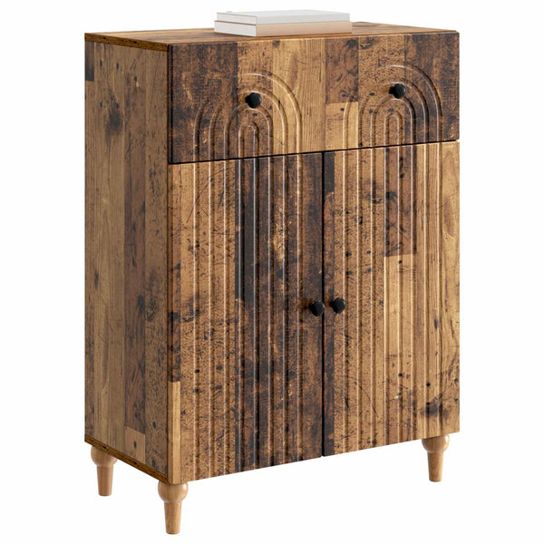 Sivupöytä Vanha puu 66 x 34,5 x 90 cm Tekninen puu
