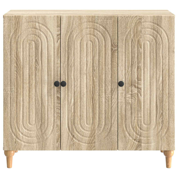 Sivupöytä Sonoma-tammi 89 x 34,5 x 80 cm Tekninen puu