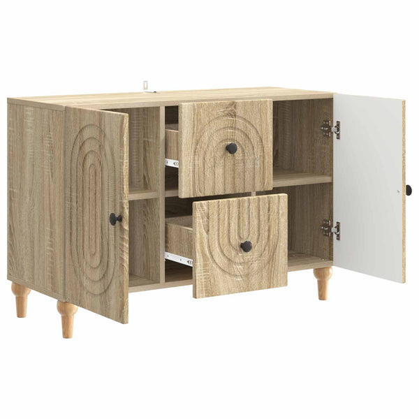 TV-kaappi Sonoma-tammi 89 x 34,5 x 60 cm Tekninen puu