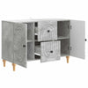 TV-kaappi Betoninharmaa 89 x 34,5 x 60 cm Tekninen puu