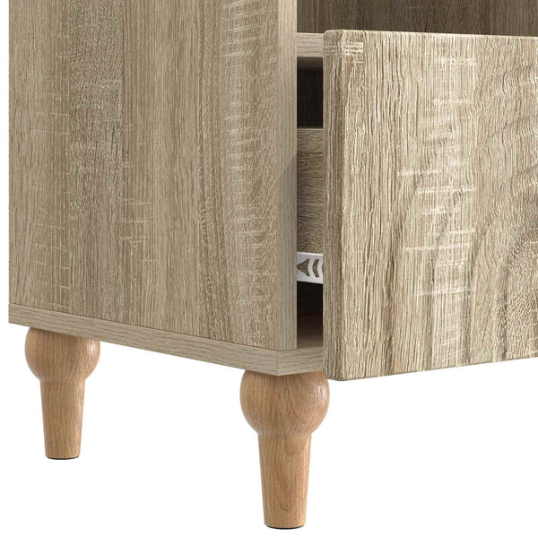 TV-kaappi 102 x 34,5 x 50 cm Sonoman tammi Käsitelty puu