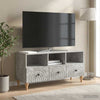 TV-kaappi 102 x 34,5 x 50 cm Betoni Harmaa Käsitelty puu