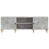 TV-kaappi 150 x 31 x 50 cm Betoninharmaa Tekninen puu